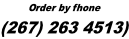 Order by fhone (267) 263 4513)